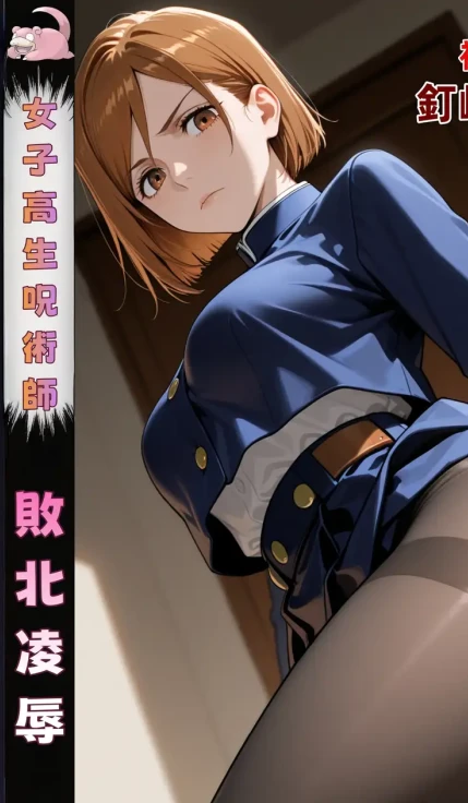 女子高生呪術師、敗北凌辱